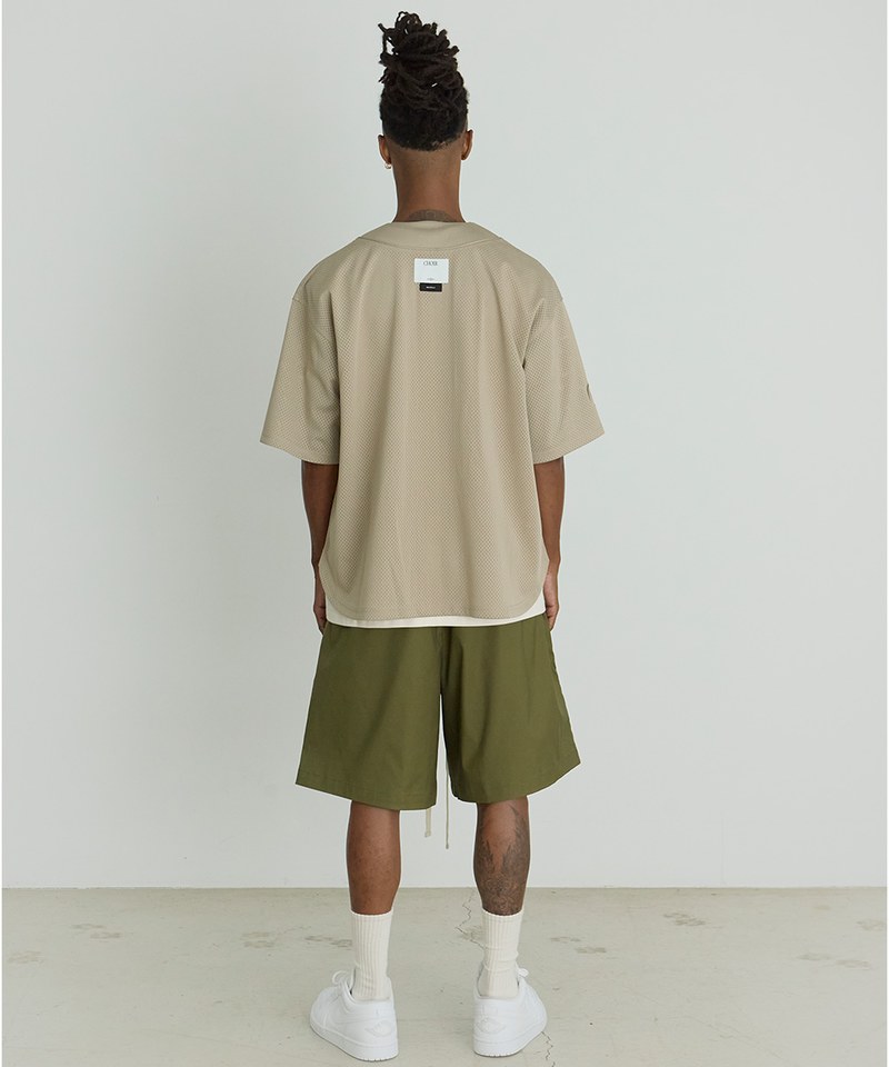 網眼棒球衫 Button-Up Jersey