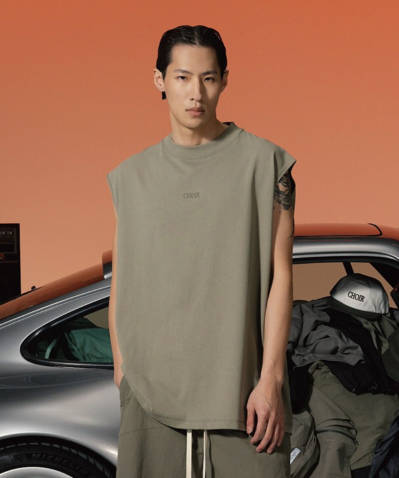 CHR9959-251 無袖背心 Sleeveless Tee