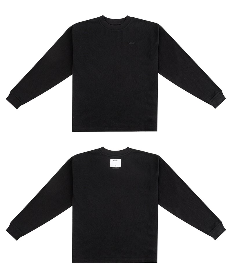 經典螺紋袖口長袖 Neutrals Wide Long Tee