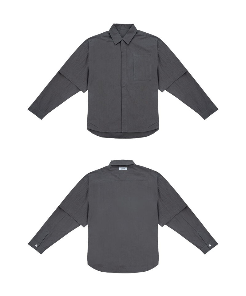 雙層襯衫 Layered Button up Shirt