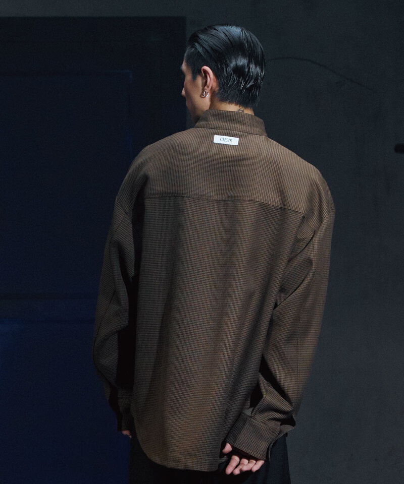 千鳥格襯衫外套 Harrington Jacket
