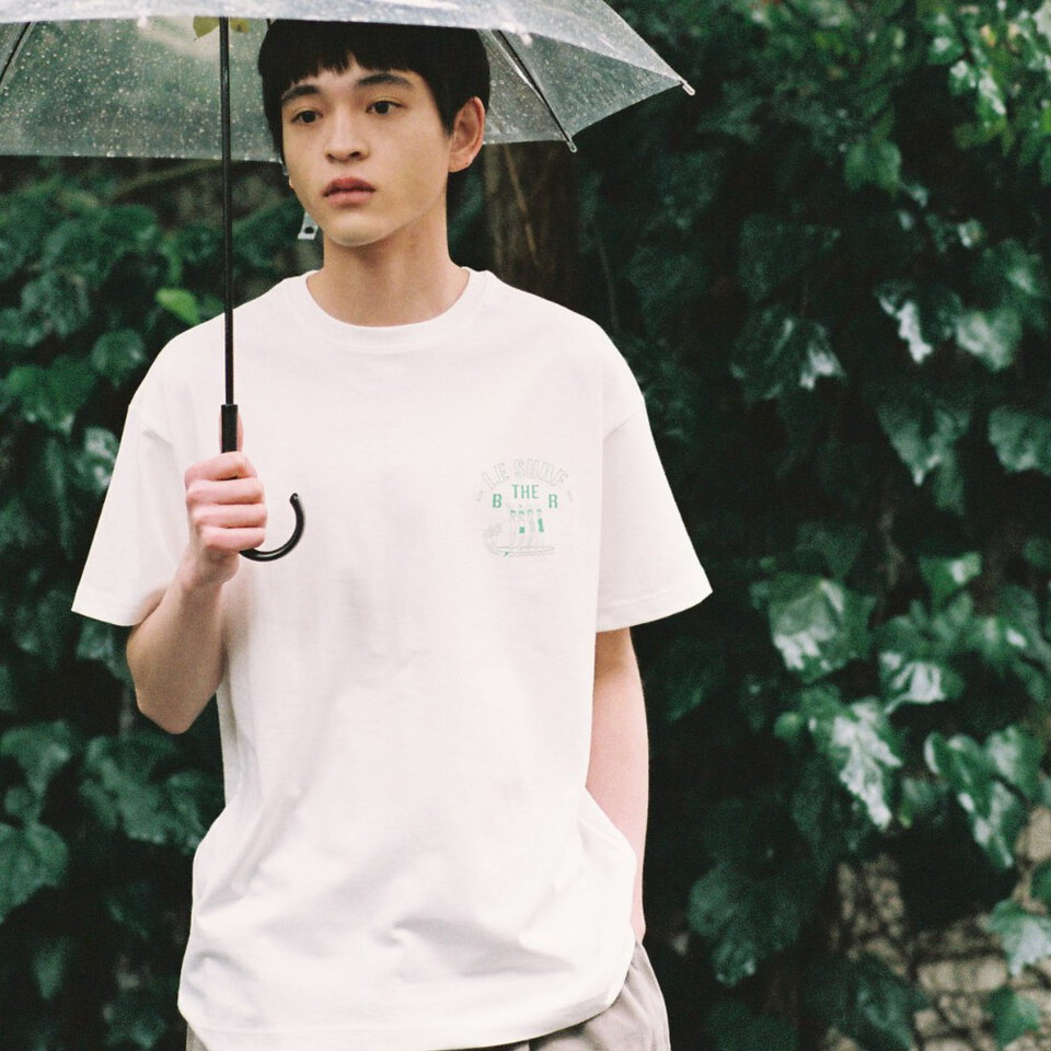衝浪印花短TEE BOY SPORTS T