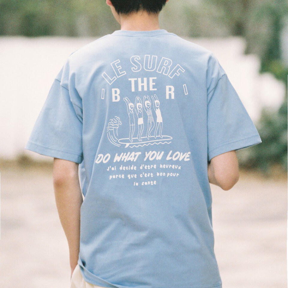 衝浪印花短TEE BOY SPORTS T