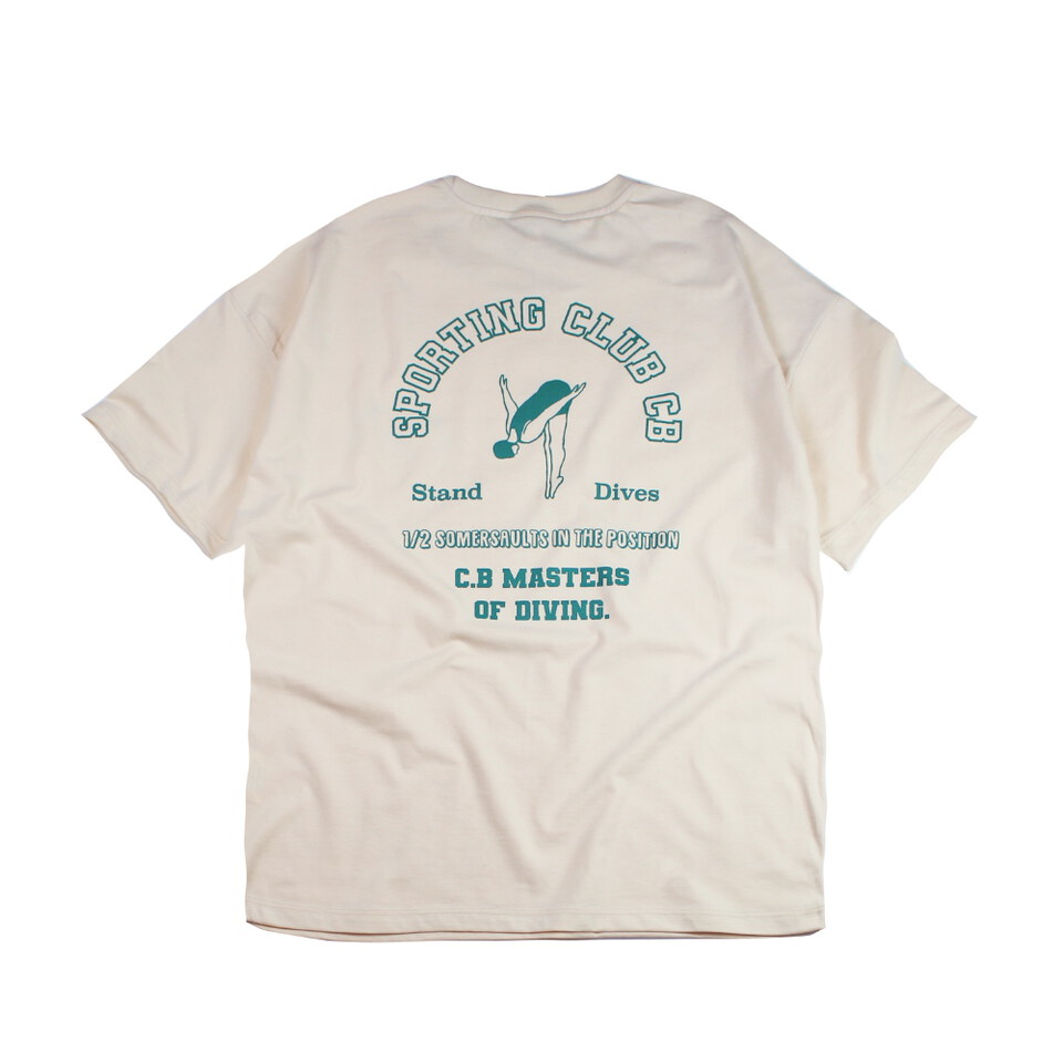 CNB0152-261 跳水印花短TEE SPORTING T