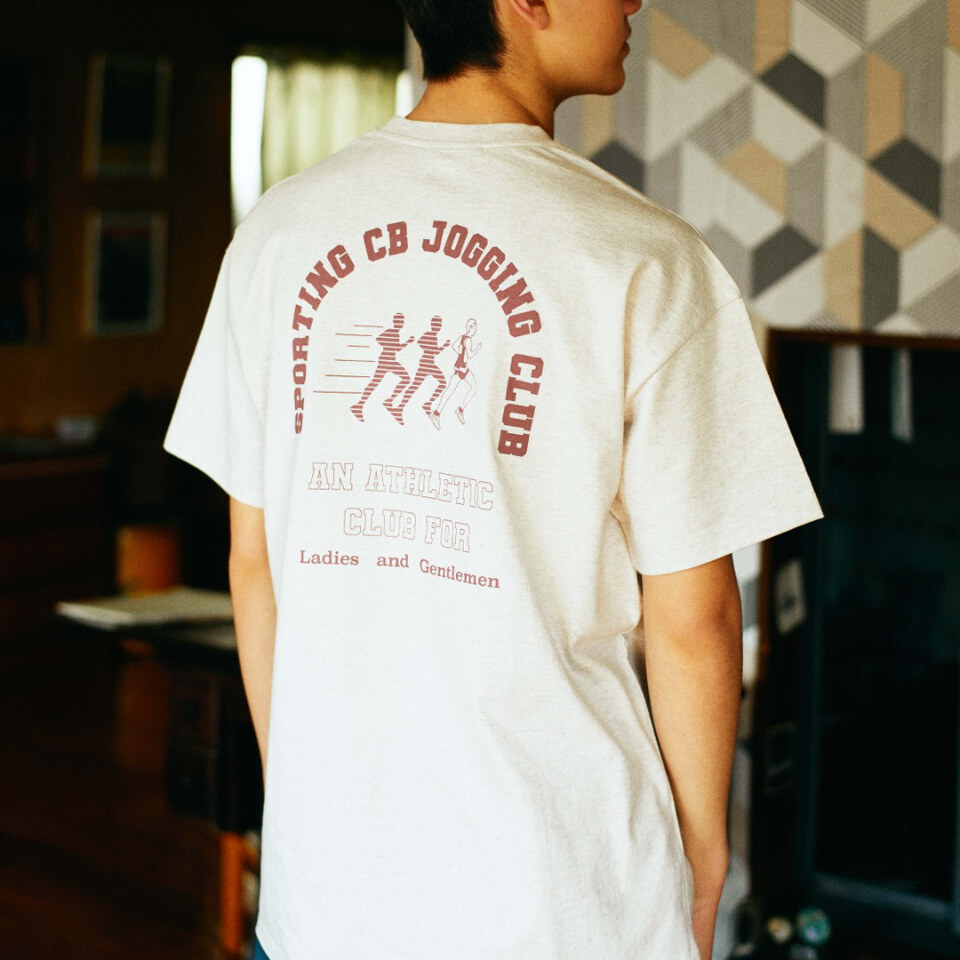 跑步印花短TEE SPORTING T