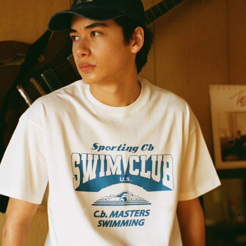 游泳印花短TEE SPORTING T