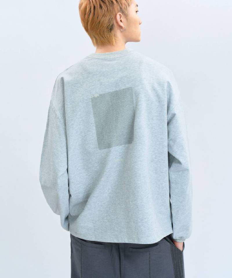 “TIGHT SCHEDULE” Loose Fit L/S Tee 圖像大學Tee