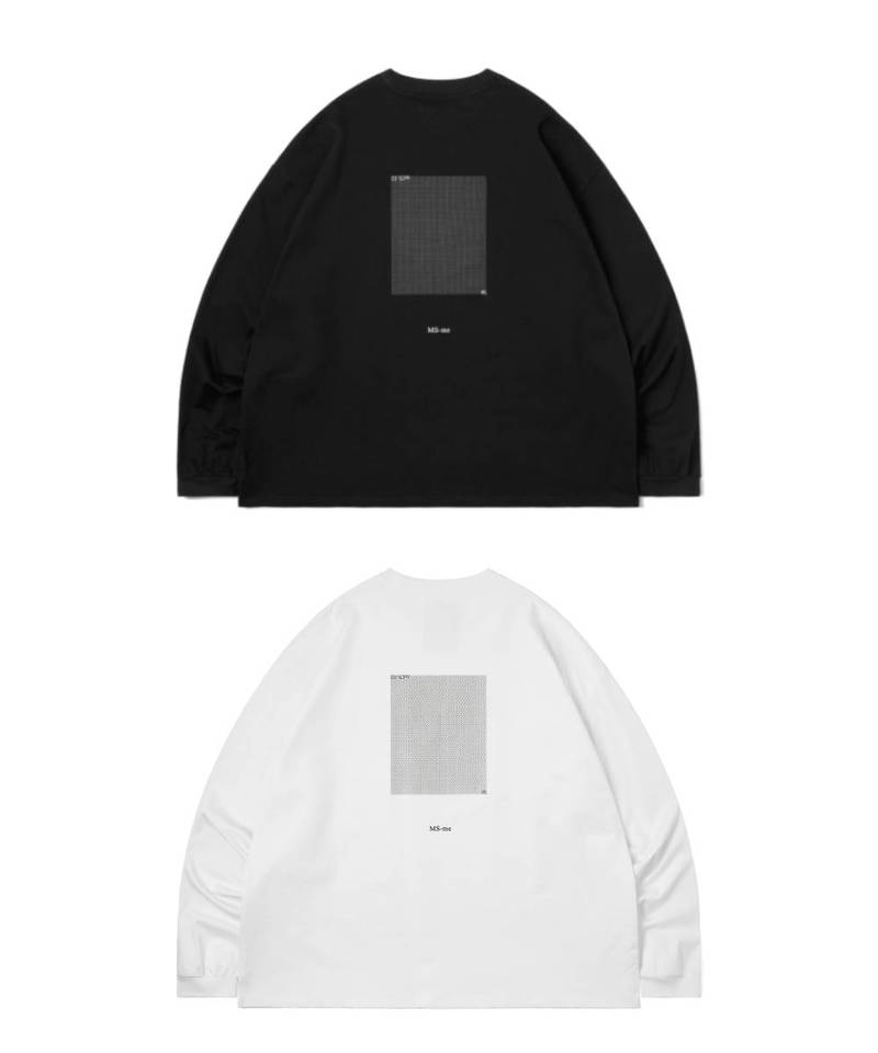 “TIGHT SCHEDULE” Loose Fit L/S Tee 圖像大學Tee