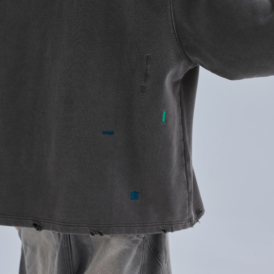 CRV0096-262 melsign聯名電繡大學TEE