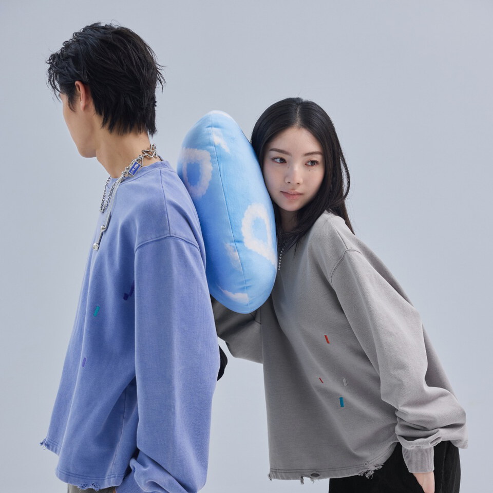 CRV0096-262 melsign聯名電繡大學TEE