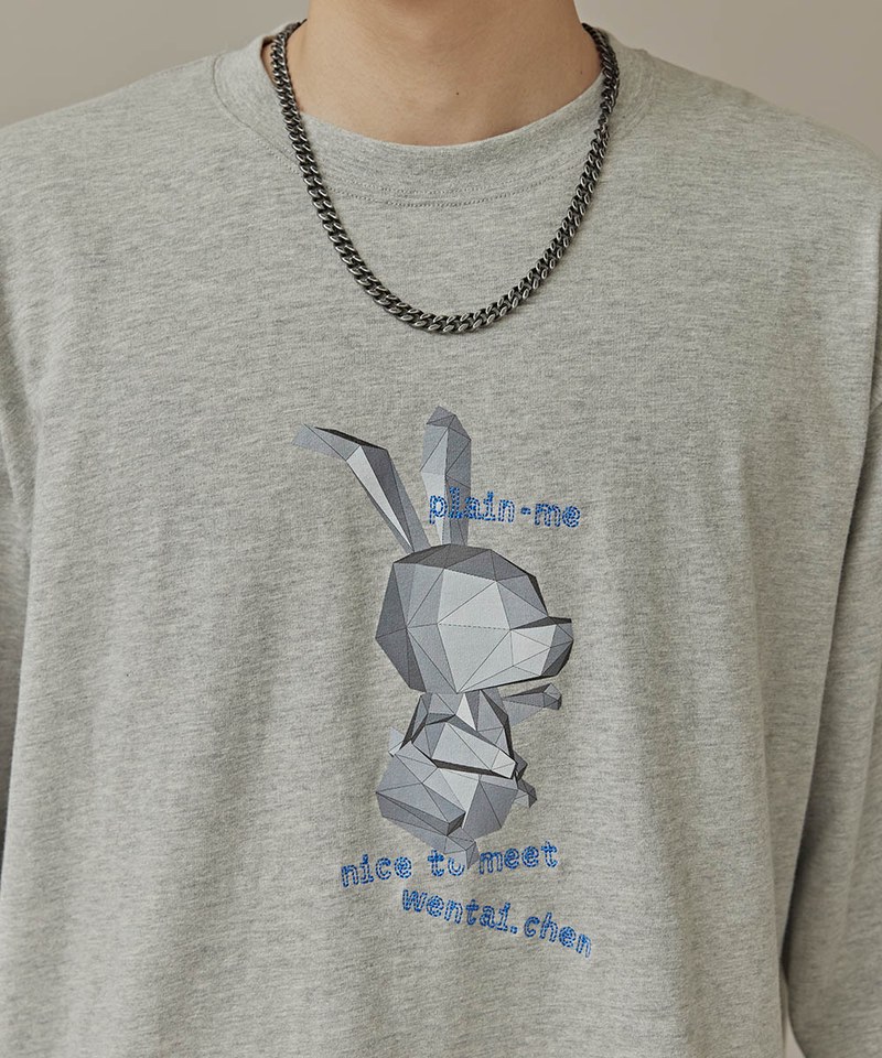 文泰 x plain-me 3D兔圖TEE