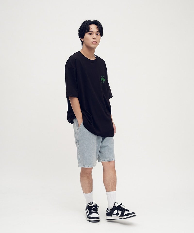 豬血糕拉幼體聯名短袖Tee