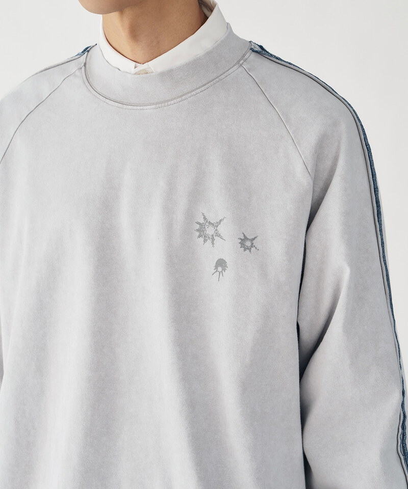 CRV0188-252 melsign聯名水洗爆擊LS TEE