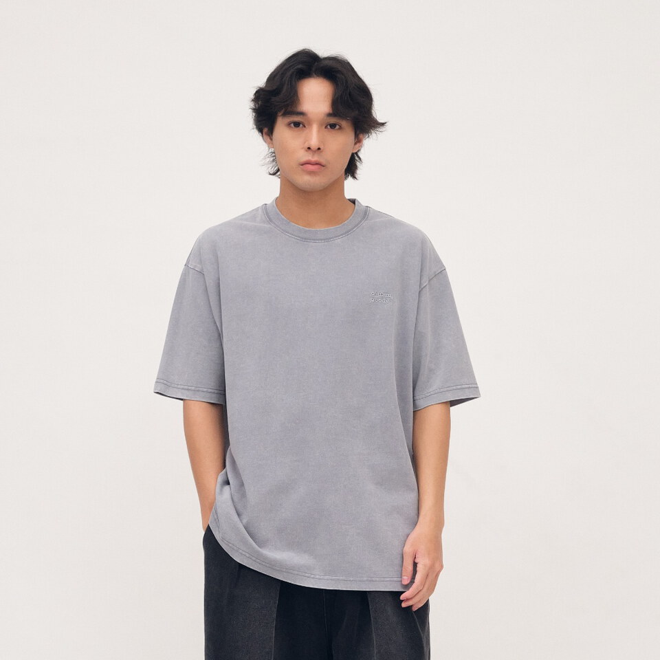 CRV0194-262 OSAMU GOODS 聯名刺繡水洗短袖TEE