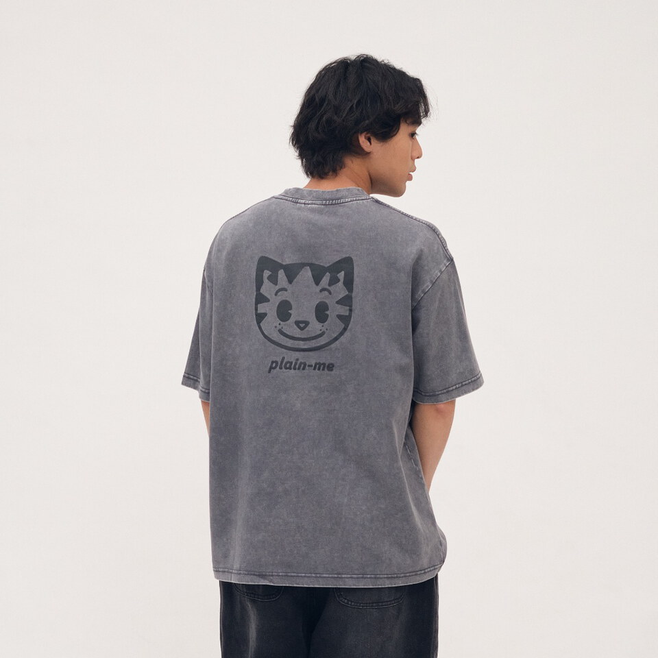 CRV0194-262 OSAMU GOODS 聯名刺繡水洗短袖TEE