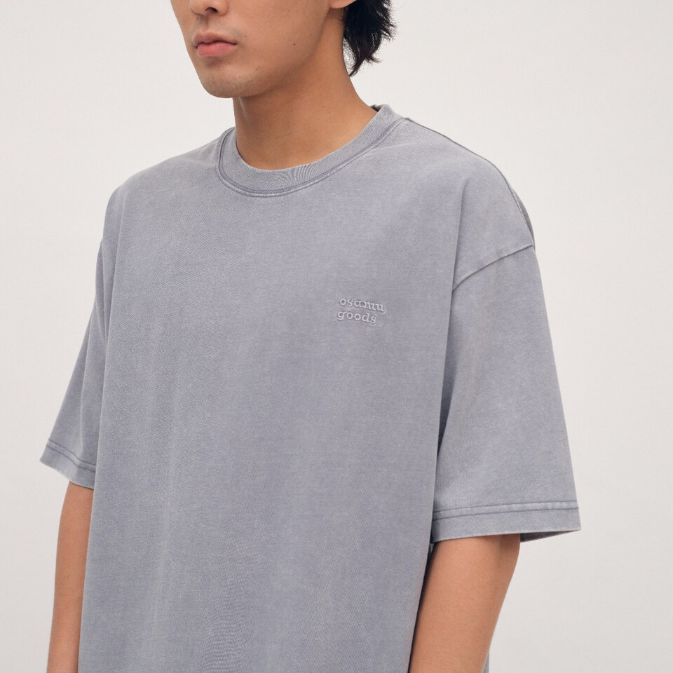 CRV0194-262 OSAMU GOODS 聯名刺繡水洗短袖TEE