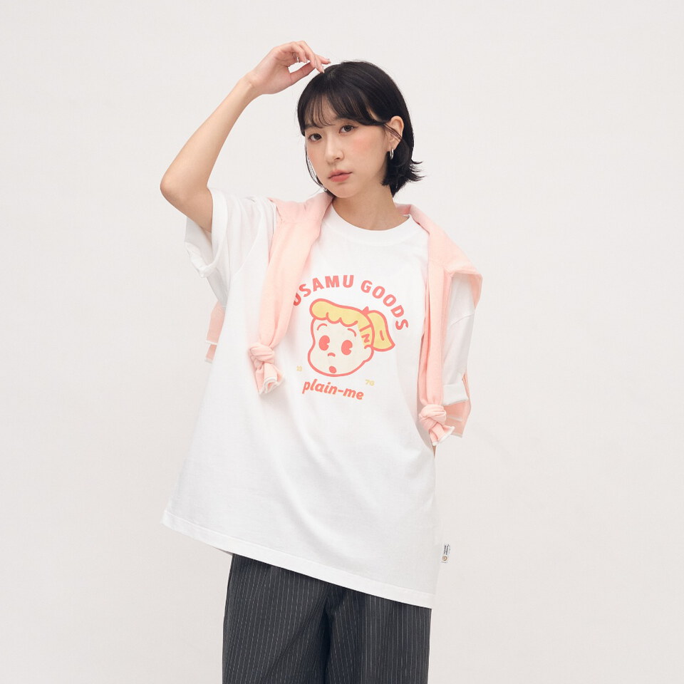 CRV0195-262 OSAMU GOODS 聯名經典圖像短袖TEE