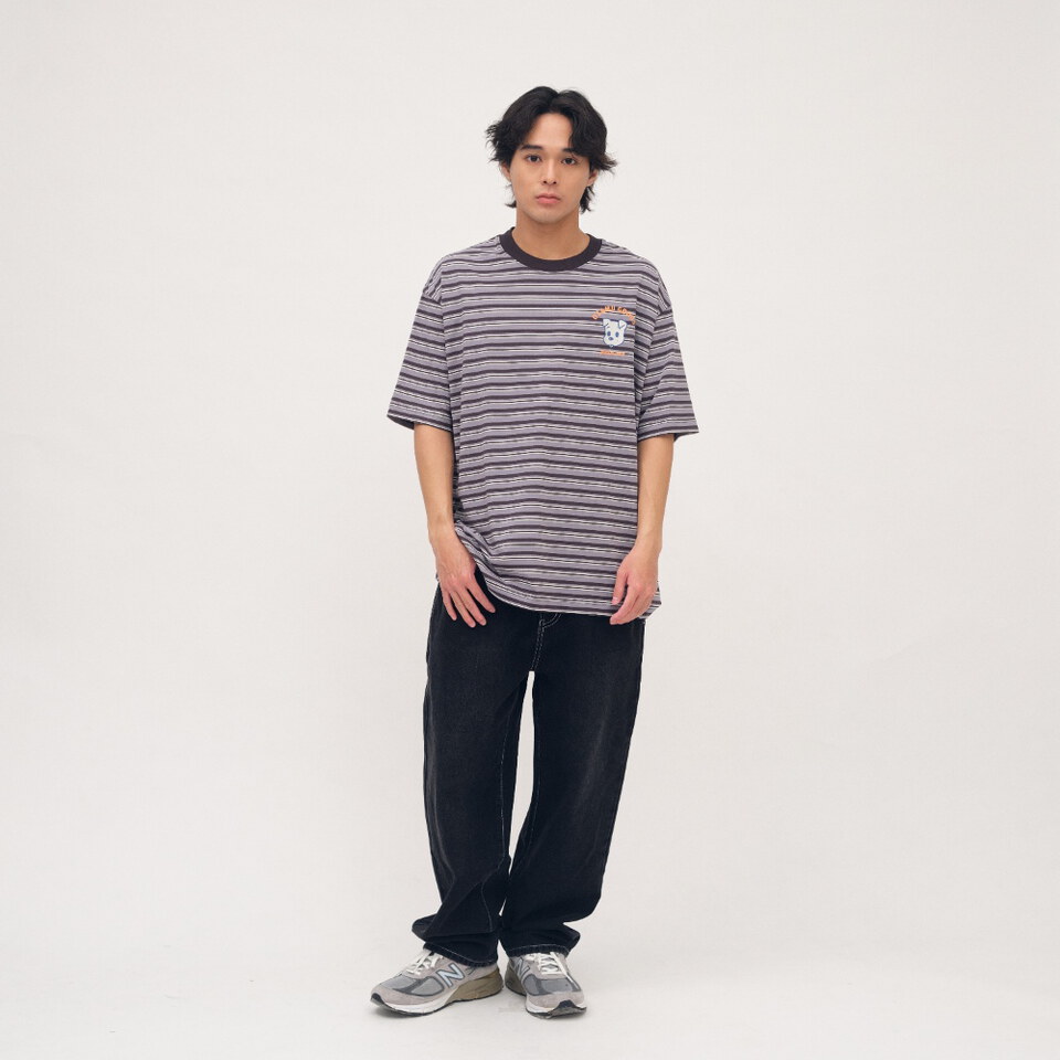 CRV0197-262 OSAMU GOODS 聯名條紋短袖TEE