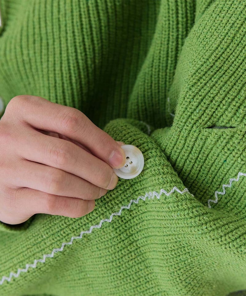 melsign聯名可拆式針織開襟衫