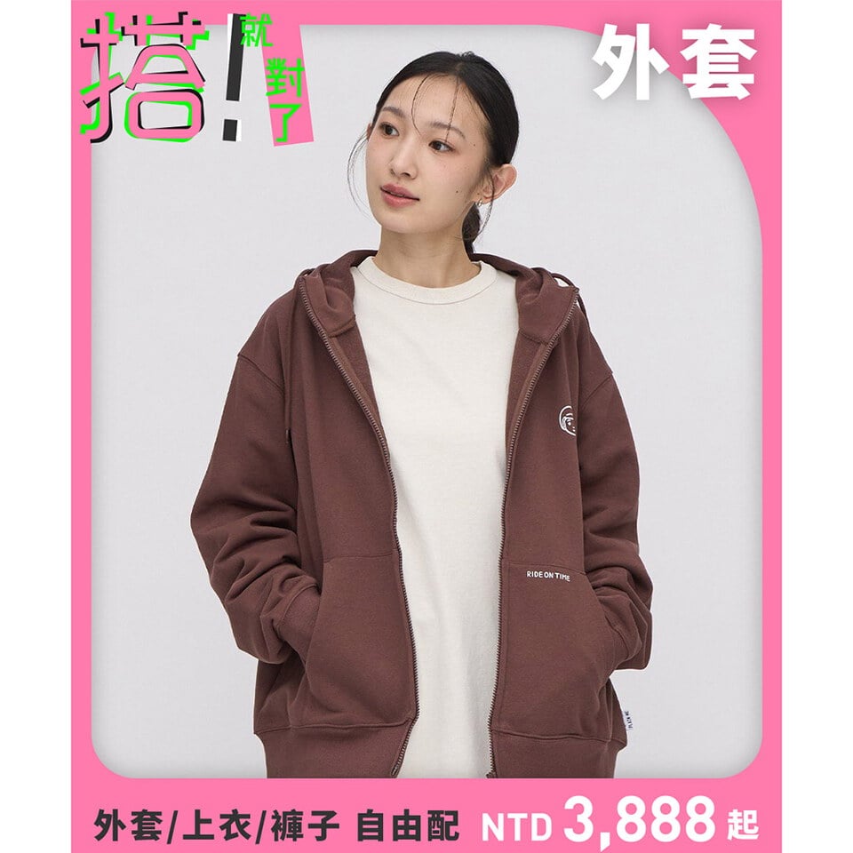 CRV1136-242 NORITAKE 安全帽頭像連帽外套