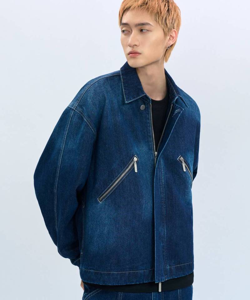 CRV1139-242 “Paid Time Off” Denim Jacket 丹寧外套