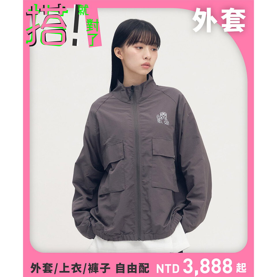 CRV1148-252 NORITAKE 土地公防曬立領外套