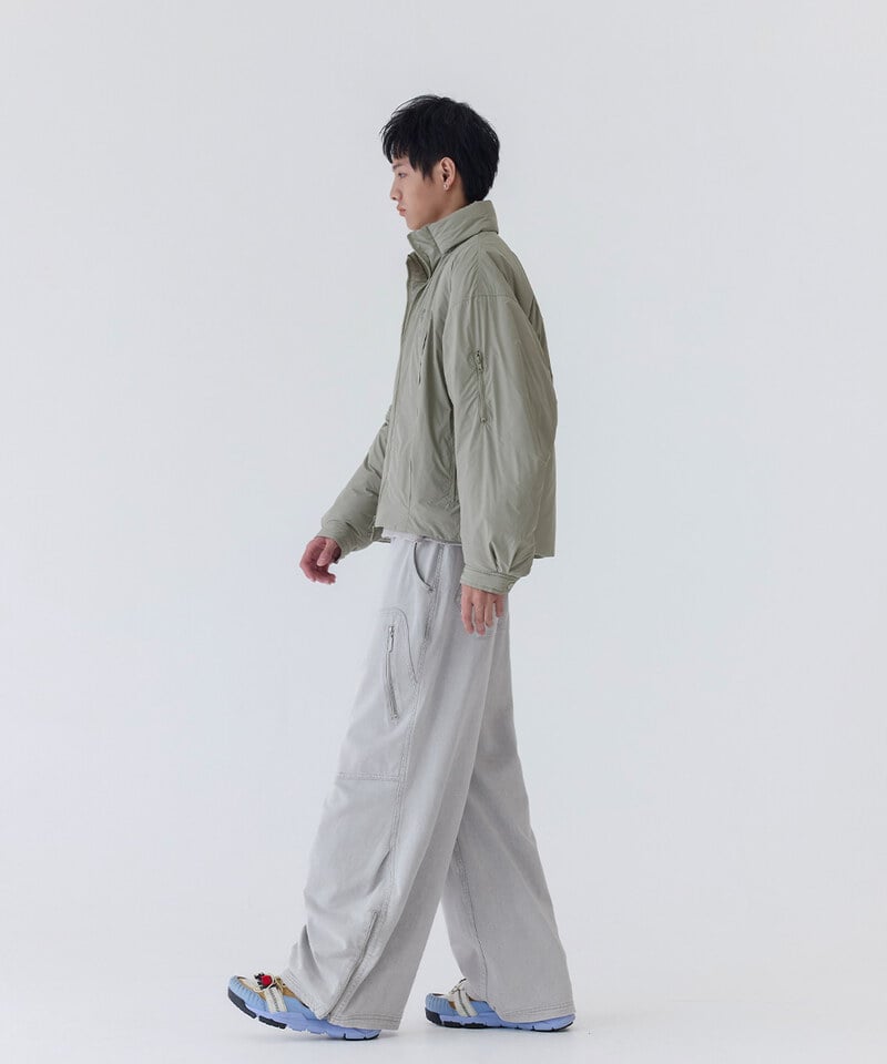 CRV1150-252 melsign聯名防潑水立領鋪棉外套