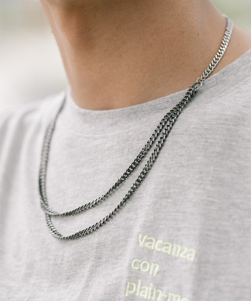 CRV2614-231 VCP聯名｜雙鍊層次醫療鋼項鍊