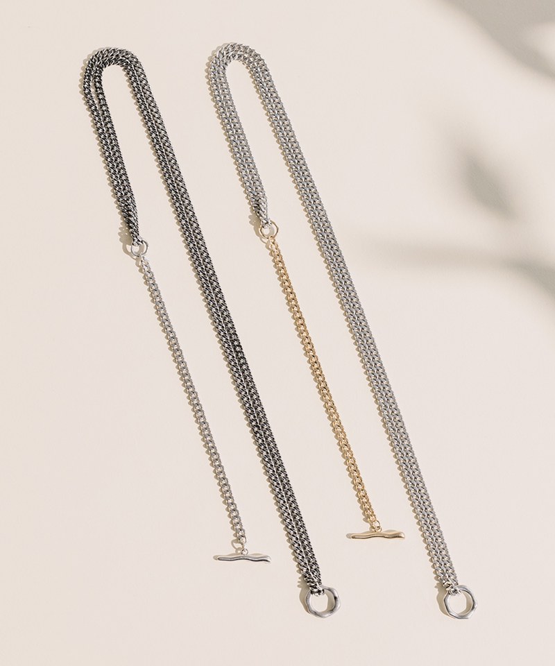 VCP聯名｜雙鍊層次醫療鋼項鍊