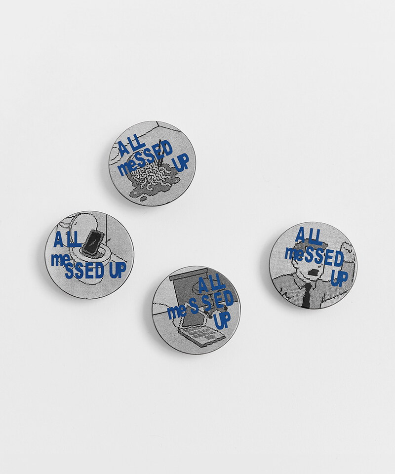 CRV2647-252 melsign聯名磁鐵徽章