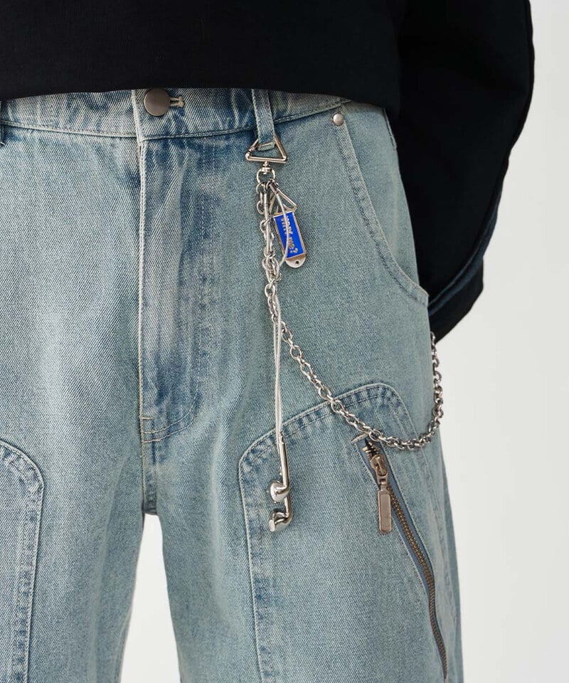 CRV2648-252 melsign聯名耳機褲鍊