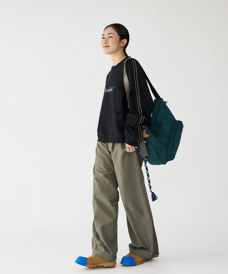 CRV30129-252 melsign聯名絨面皮感斜跨包