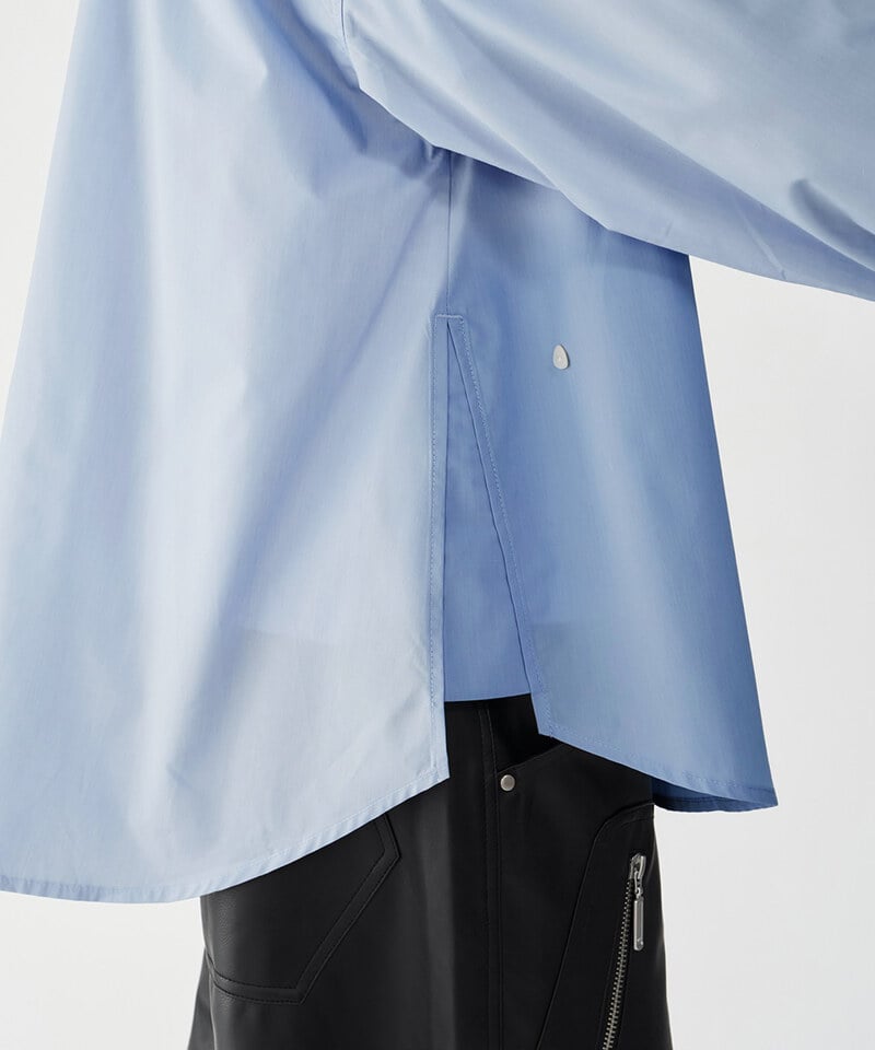 CRV3329-252 melsign聯名刺繡多釦襯衫