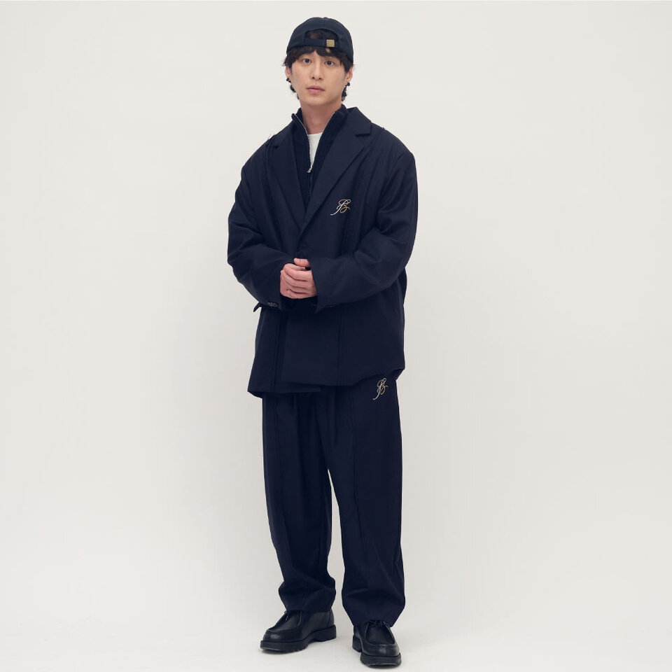 CRV3521-252 中信聯名鬆身繭型西褲