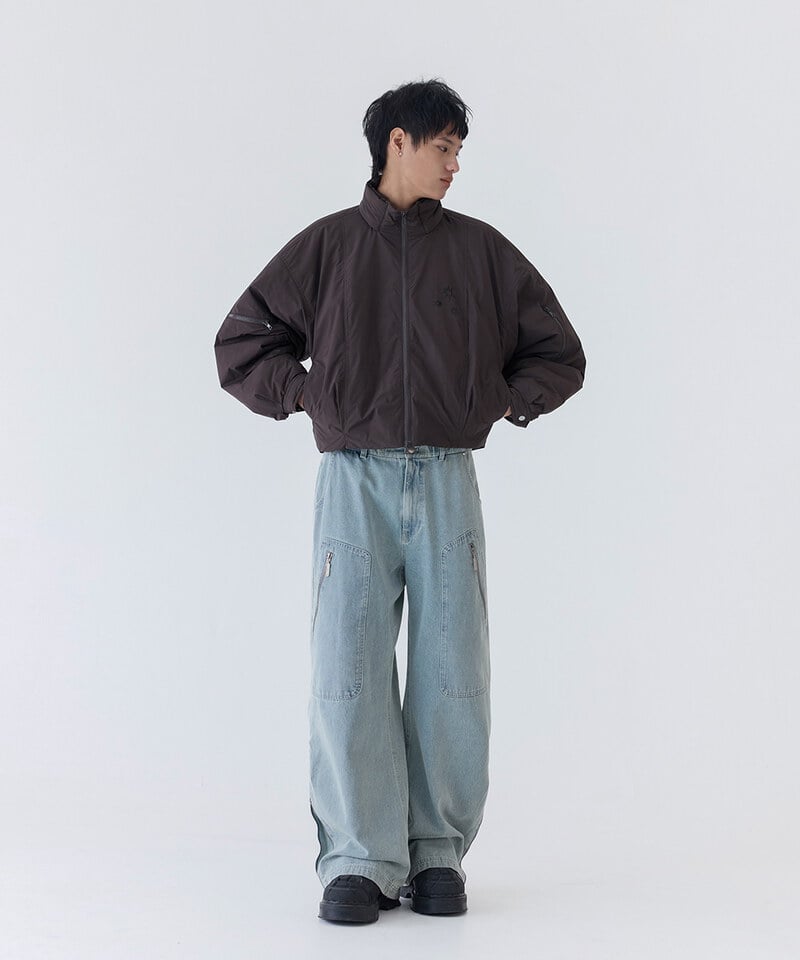 CRV3806-252 melsign聯名多口袋牛仔褲