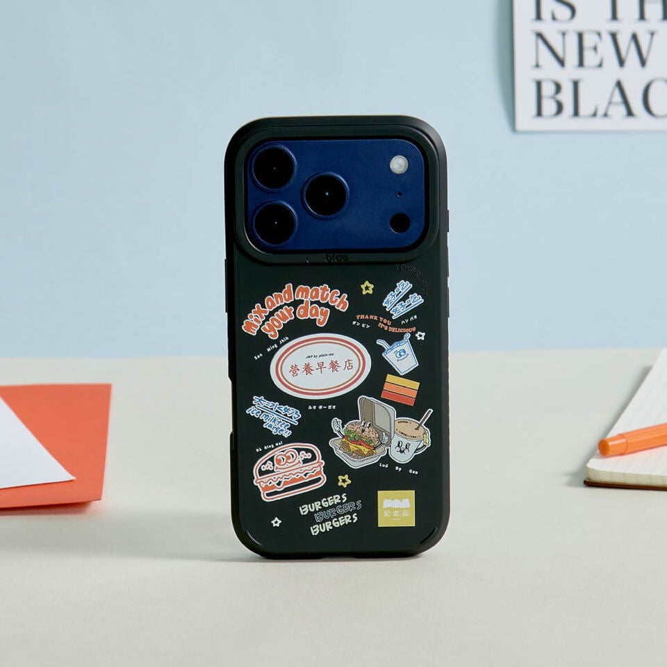 JNP早餐店塗鴉峽谷強悍MagSafe iPhone手機殼