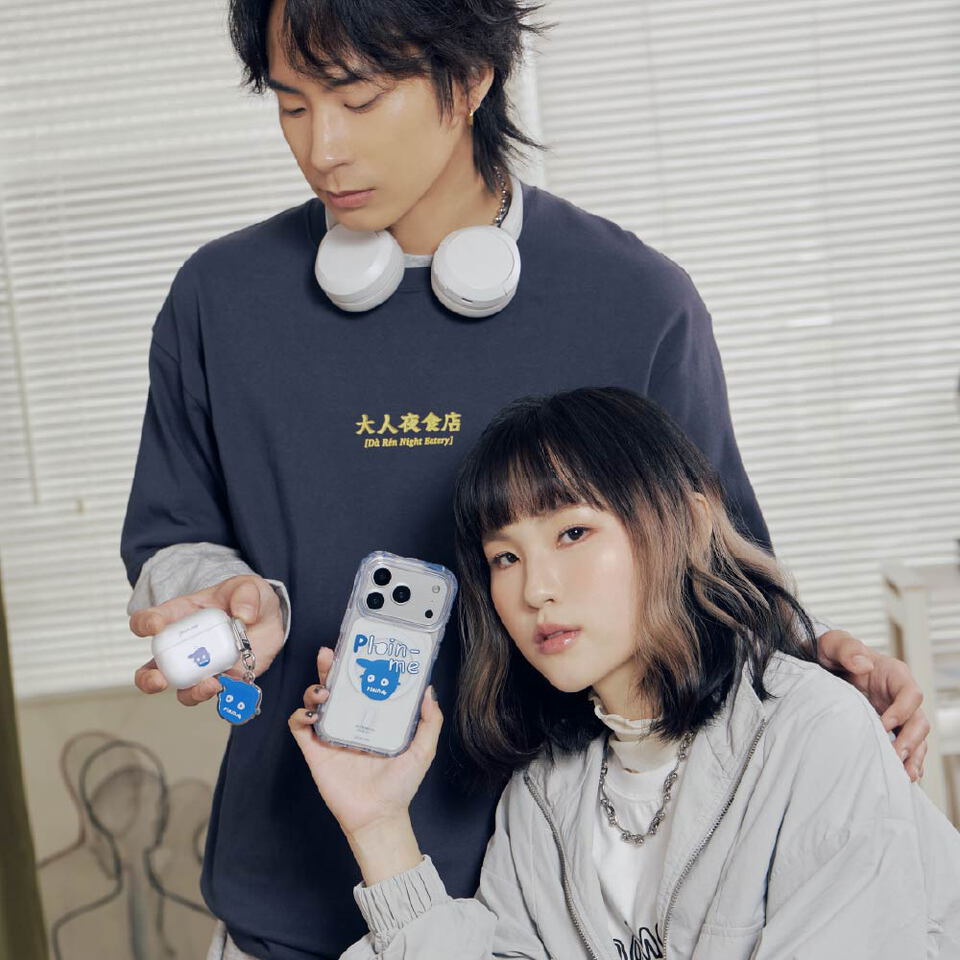 CRV39107-252 小P社長強悍防摔AirPods保護套(附吊飾)