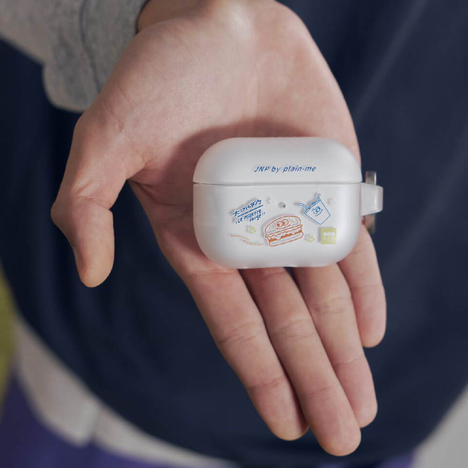 CRV39108-252 JNP早餐店塗鴉強悍防摔AirPods保護套