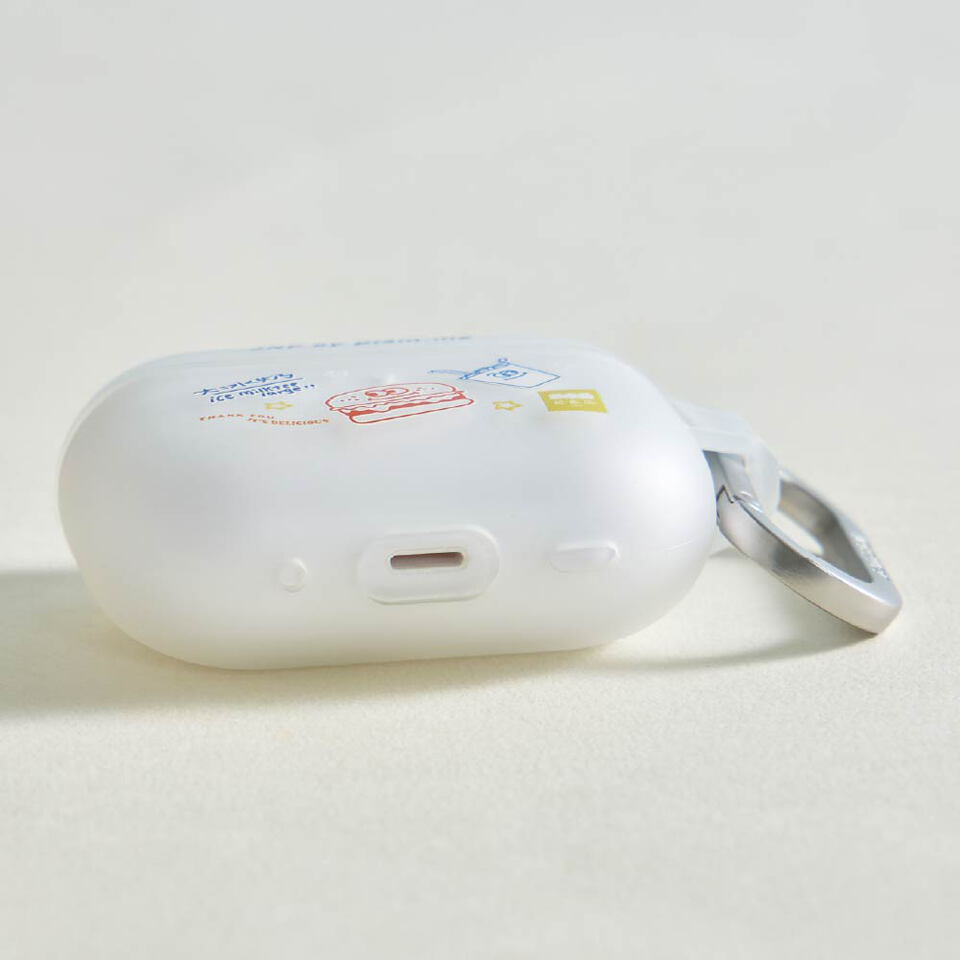 CRV39108-252 JNP早餐店塗鴉強悍防摔AirPods保護套