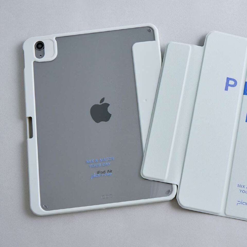 CRV39113-252 PLAIN強悍磁吸iPad三折保護殼