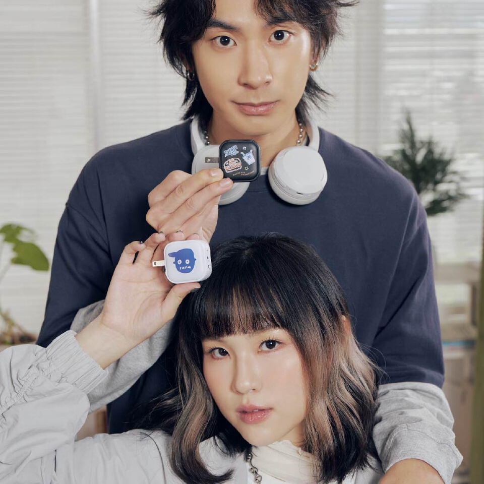 小P社長GaN 45W Type-C雙孔充電頭