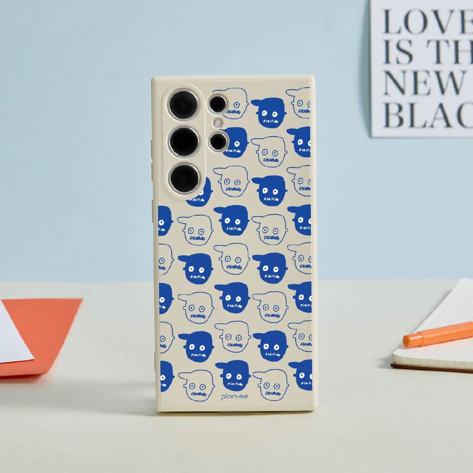 plain-me小P社長純色矽膠SAMSUNG手機殼