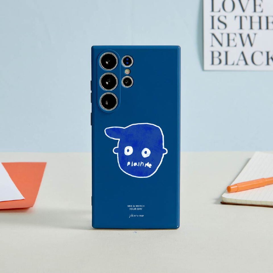 plain-me小P社長純色矽膠SAMSUNG手機殼