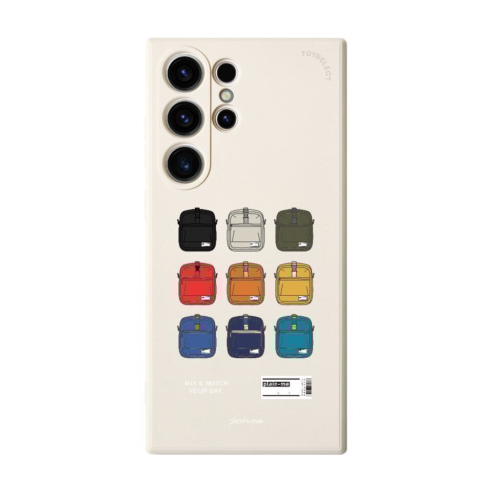 CRV39143-252 plain-me旅行小包純色矽膠SAMSUNG手機殼