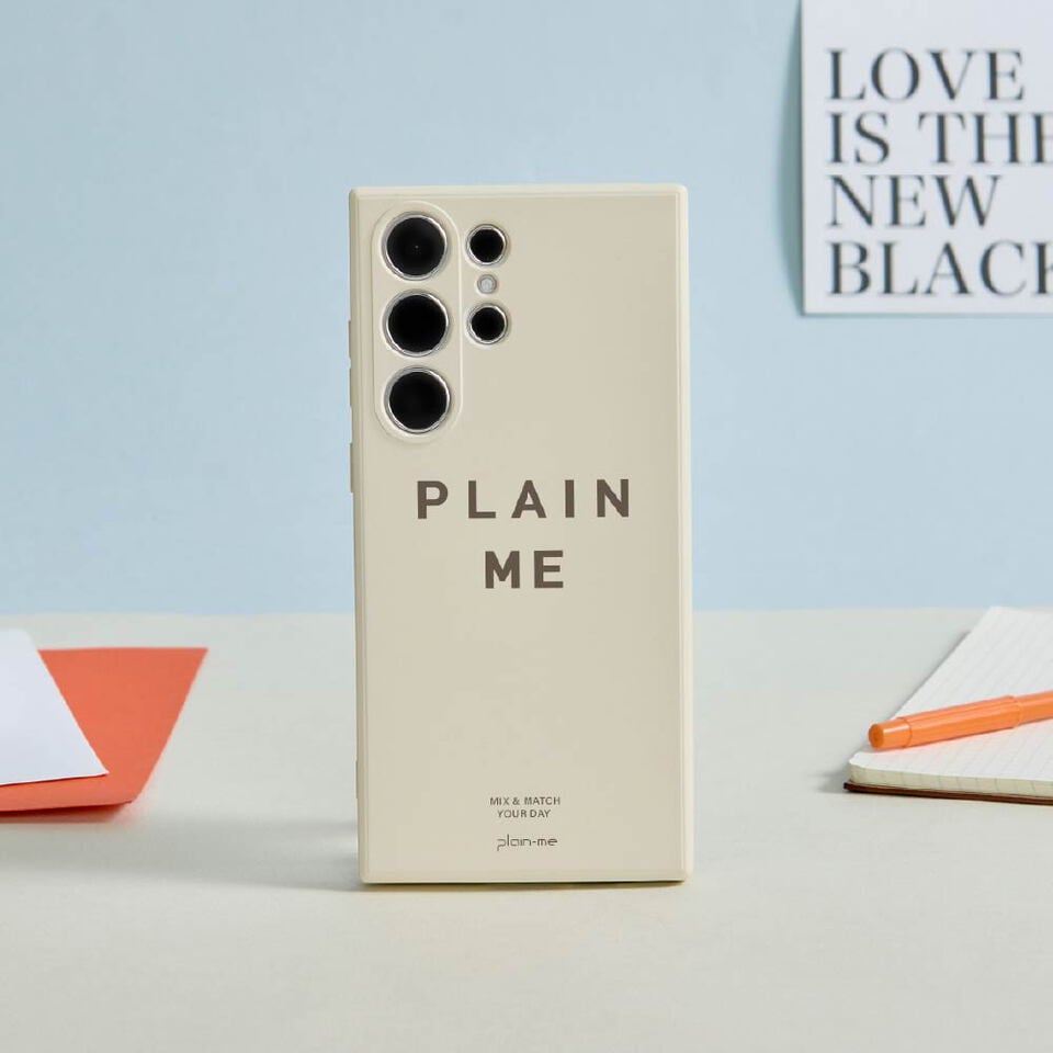 plain-me PLAIN純色矽膠SAMSUNG手機殼