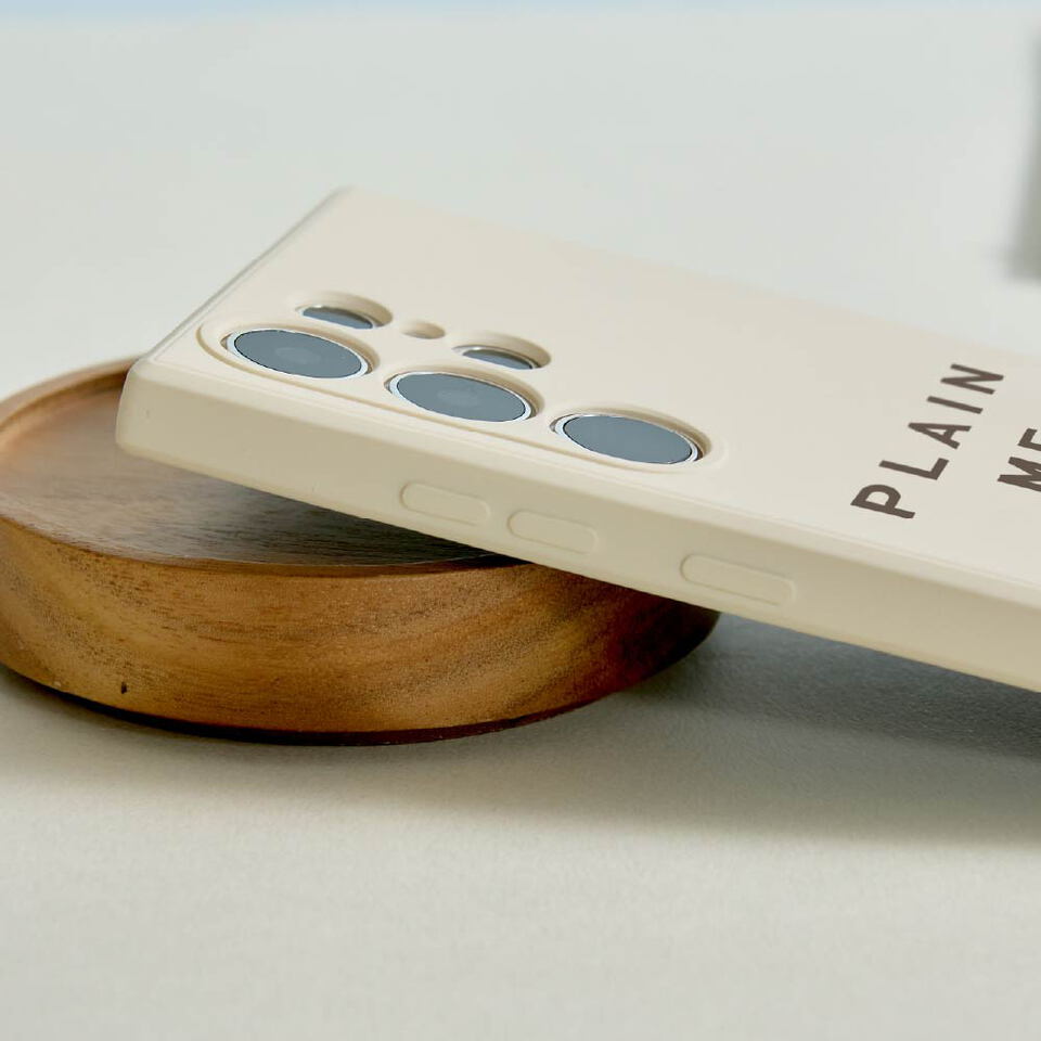 plain-me PLAIN純色矽膠SAMSUNG手機殼