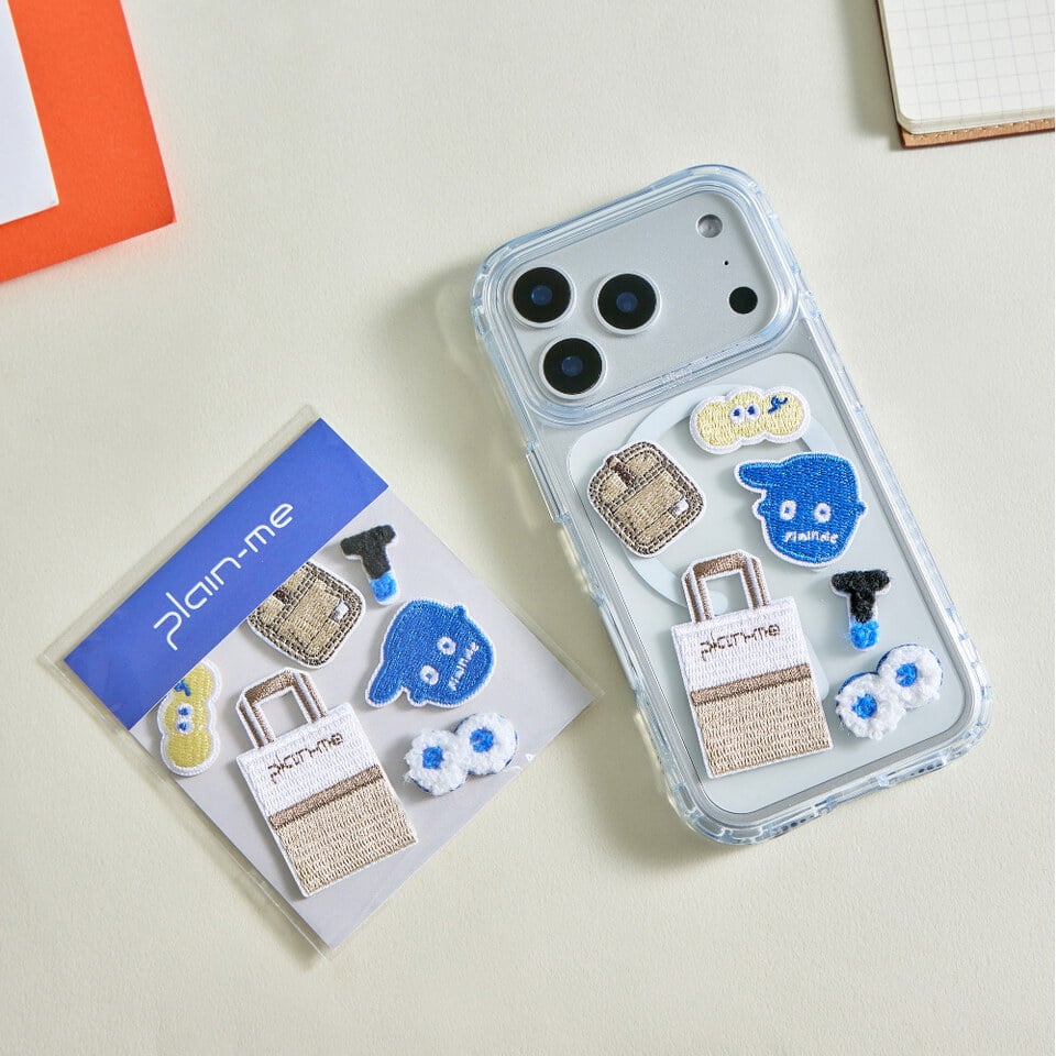 plain-me經典布章貼紙