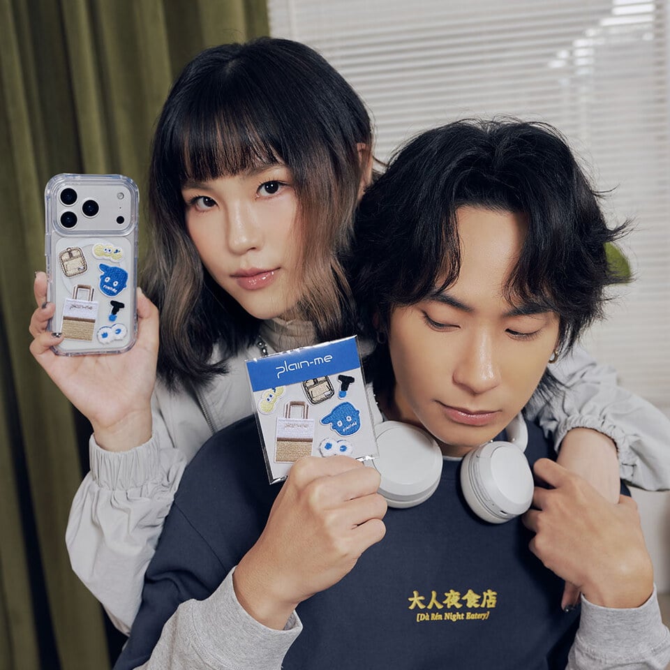 plain-me經典布章貼紙