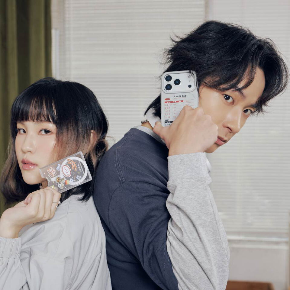 CRV39133-252 小P社長隨性搭MagSafe磁吸卡片夾