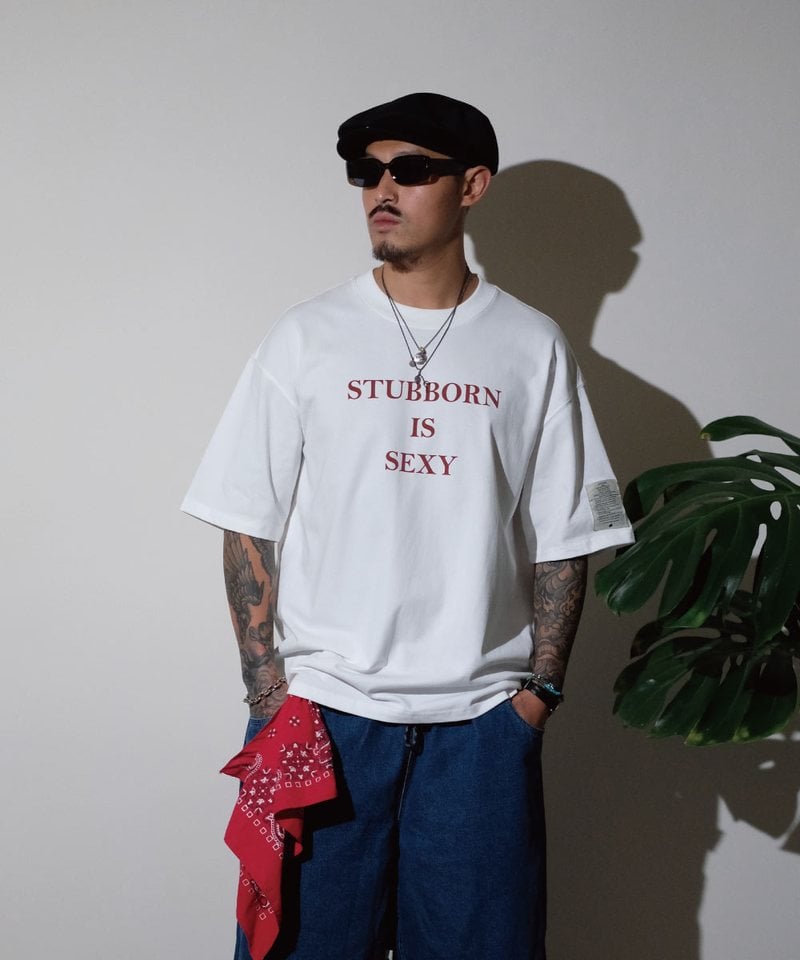 CSB0127-252 印花上衣 Stubborn is Sexy Tee